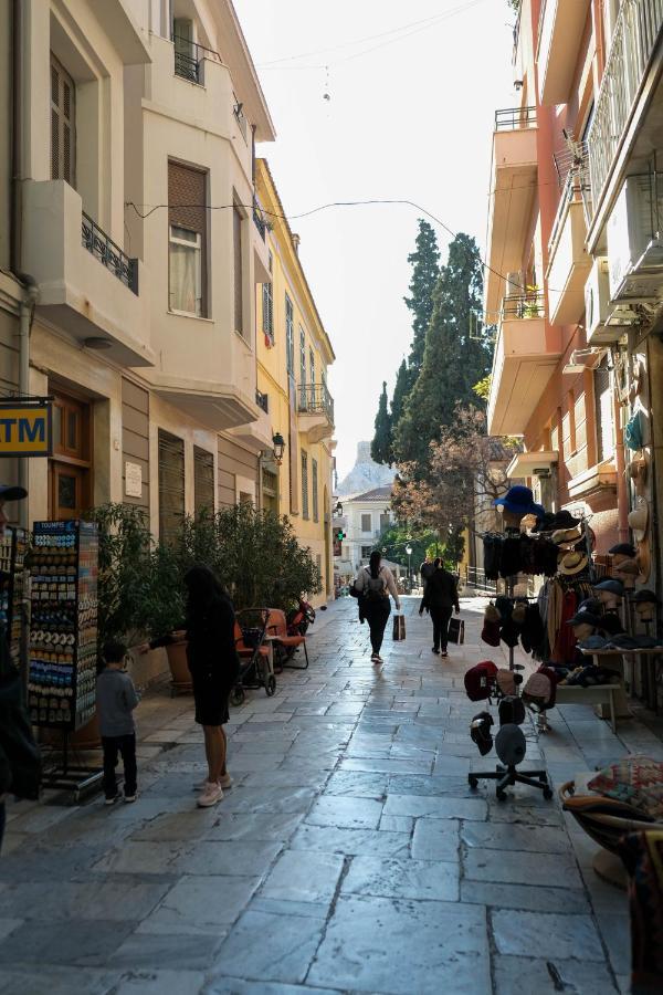 Quiet Center On A Pedestrian Street